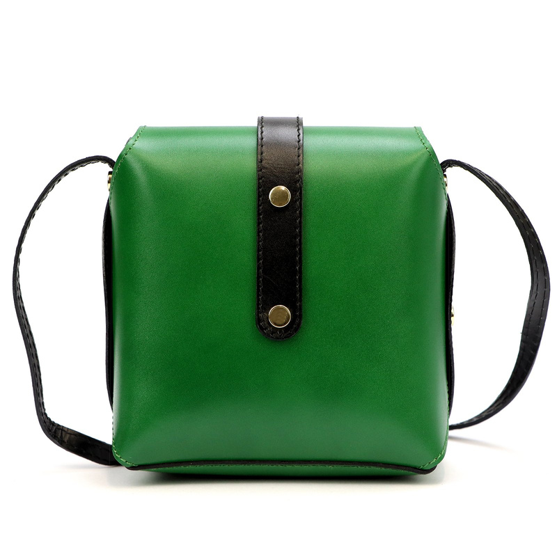 Gregorio damska listonoszka skora naturalna torebka z klapą na ramię