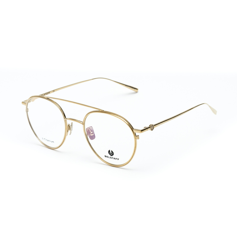 Okulary BELSTAFF JAGGEDDORADOT. VIEW + CLIP-ON, Kolor złoty. Kobieta.