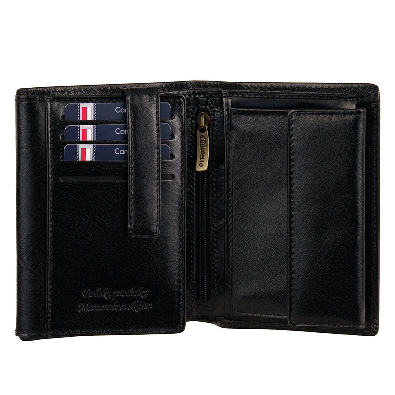 Portfel Męski Canaletto – Skóra Licowa 14 Kart PM1555cs164 RFID