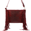 Damska torebka ze skóry naturalnej Luka 26-015 CROCO
