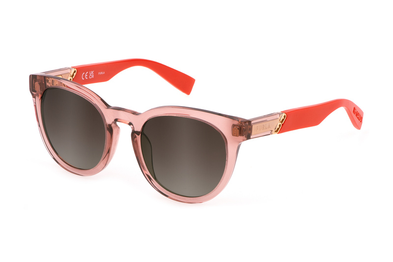 Okulary FURLA SFU687-510D48. Okulary przeciwsłoneczne, Kolor różowy. Kobieta.