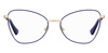 Okulary MOSCHINO MOS574-PJP. Okulary, Kolor niebieski. Kobieta.