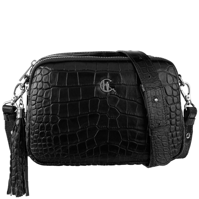 Listonoszka damska Canaletto ze skóry tłoczonej na wzór krokodyla – elegancja i praktyczność TD820s121