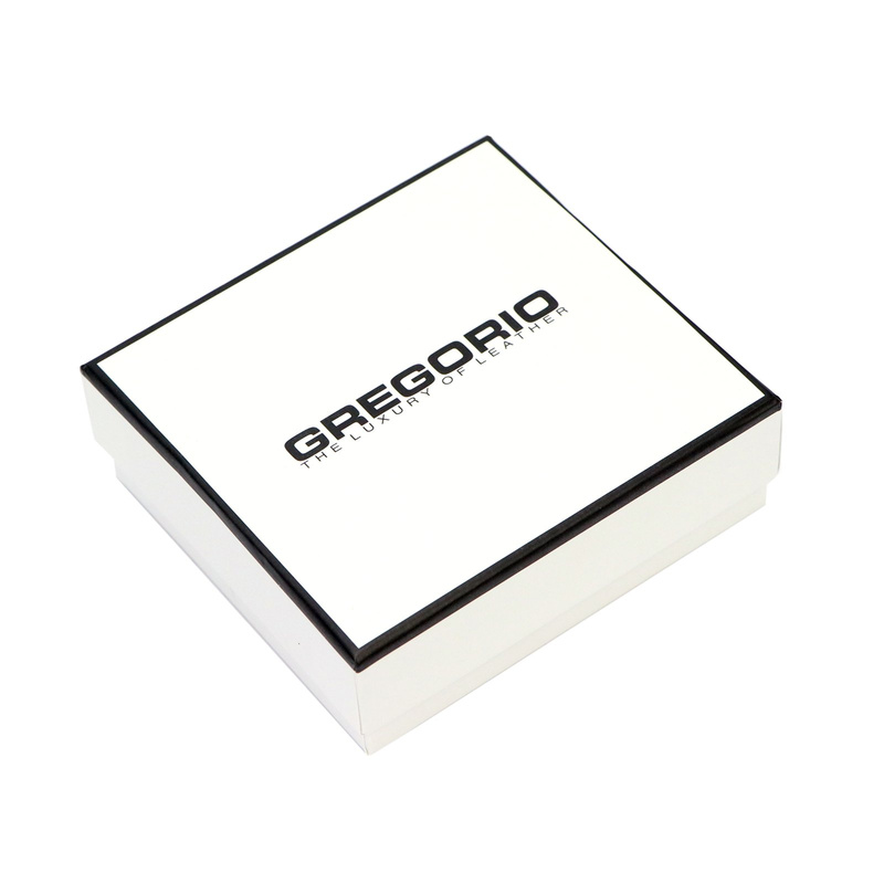 Elegancki damski portfel skórzany z RFID Gregorio