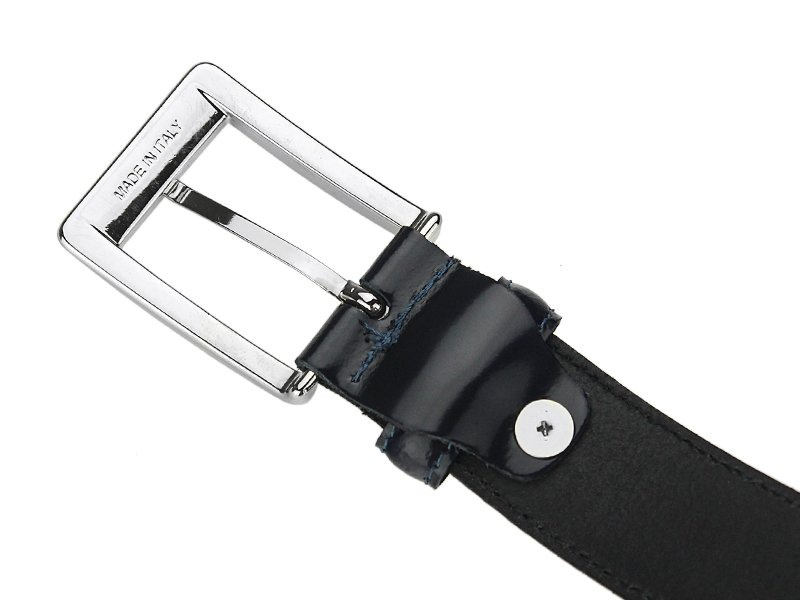 Pierre Cardin męski pasek do spodni skóra naturalna klasyczna klamra