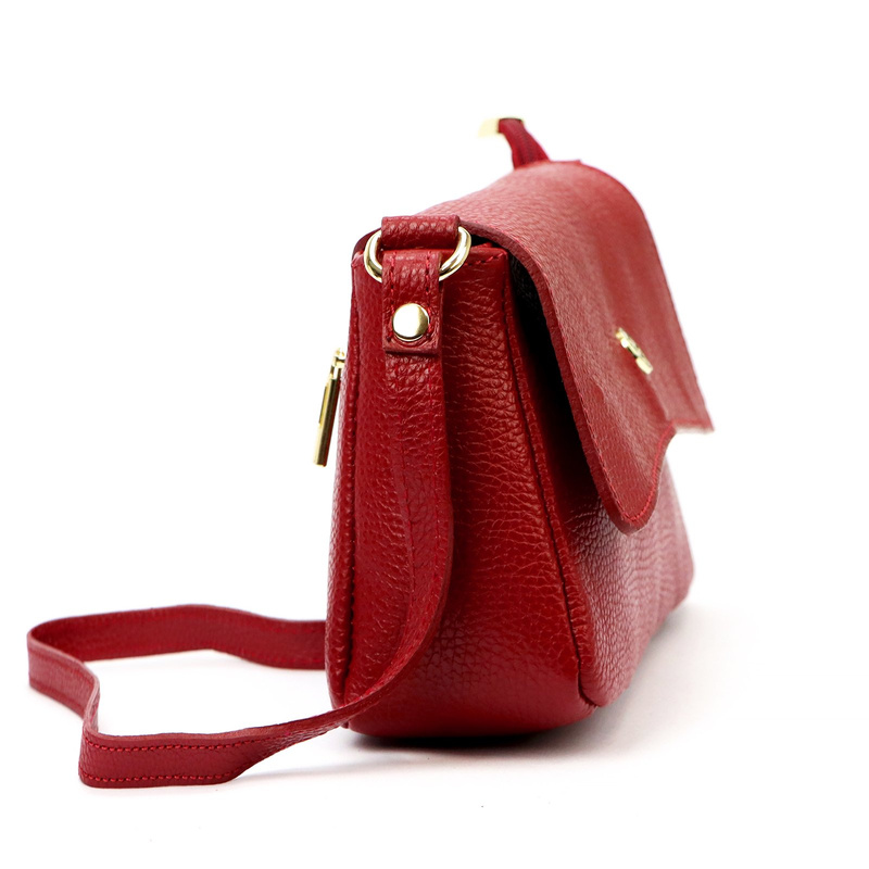 Gregorio damska miejska listonoszka skóra naturalna torebka przez ramię