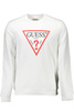BLUZA GUESS JEANS BEZ ZAMKA MĘSKA BIAŁA