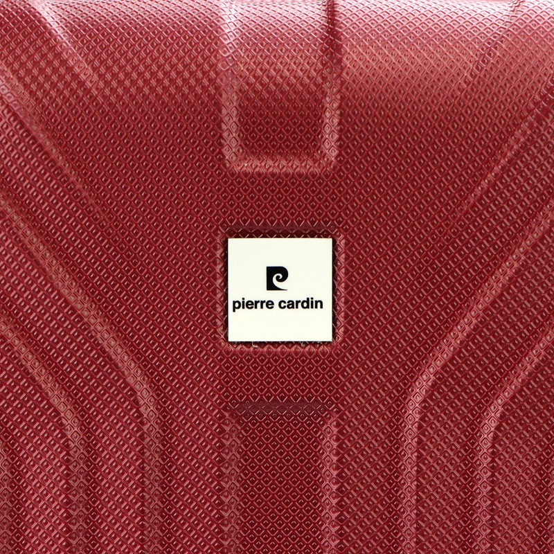 Mocna męska walizka z tworzywa ABS Pierre Cardin ISTANBUL MED10 x3 Z