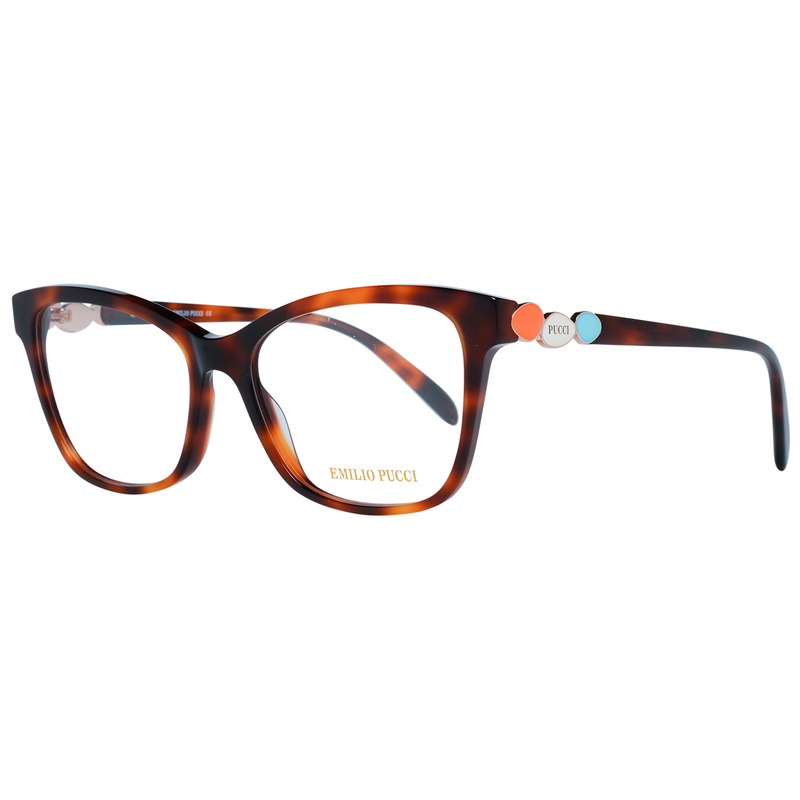 Okulary PUCCI EP5150-54052. EYEGLASSES, Kolor brązowy. Kobieta.