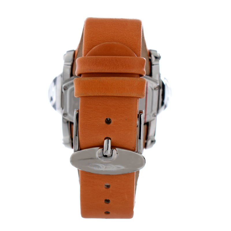 Zegarek CHRONOTECH CT7681M-06. Kwarcowy, Kolor pomarańczowy. Kobieta.
