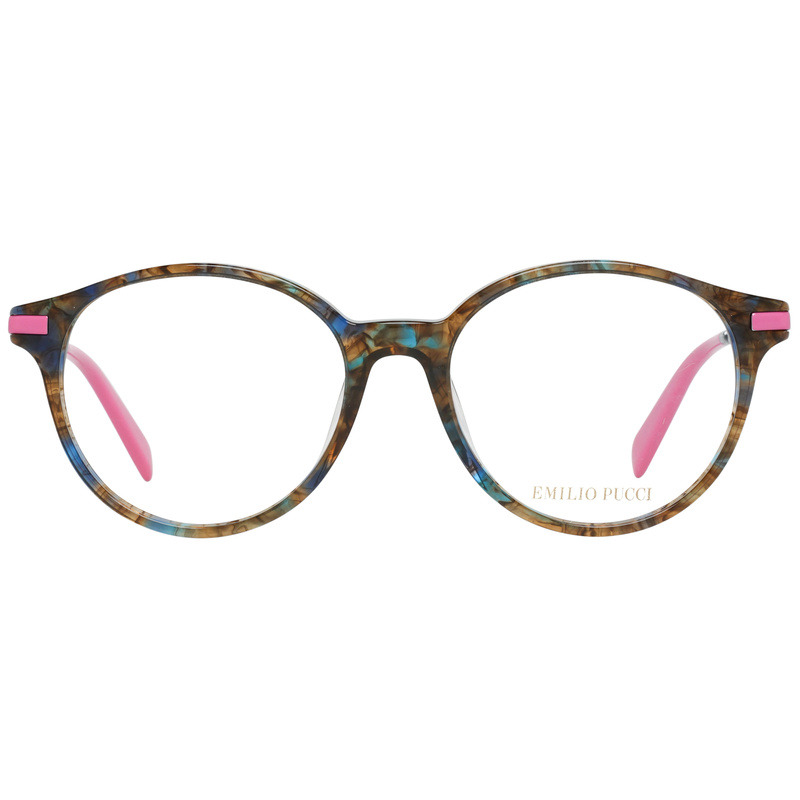 Okulary PUCCI EP5105-52055. EYEGLASSES, Kolor czerwony. Kobieta.