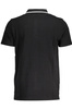 MĘSKA KOSZULKA POLO FILA Z KRÓTKIM RĘKAWEM, CZARNA
