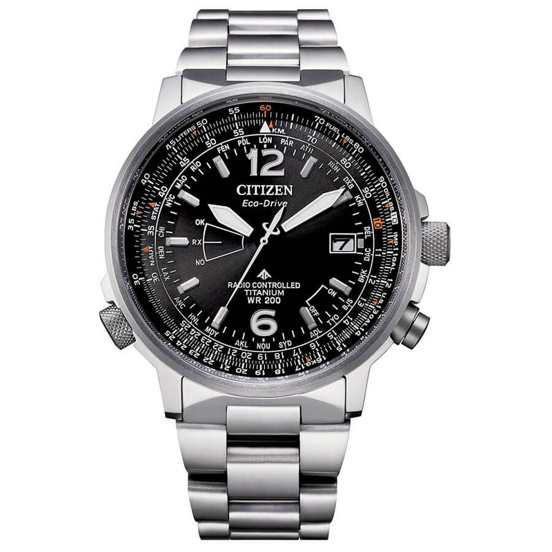 Zegarek CITIZEN CB0230-81E. SOLAR QUARTZ, Kolor czarny. Mężczyzna.