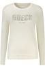 GUESS JEANS BIA�Y SWETER DAMSKI