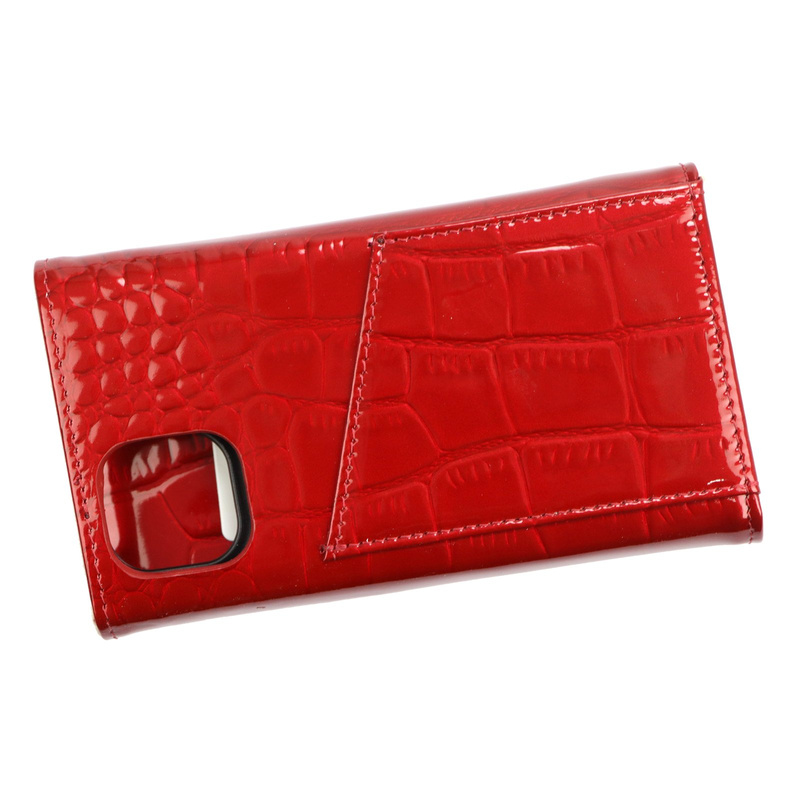 MiaMore case skóra naturalna IPHONE 12 etui na telefon skóra krokodyla