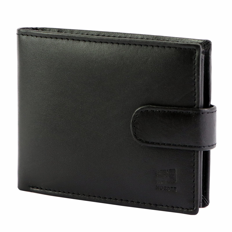 Skórzany męski portfel Nordee SLANGE N992L