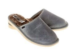 Wójciak Podhale męskie domowe zabudowane kapcie skóra naturalna ocieplane