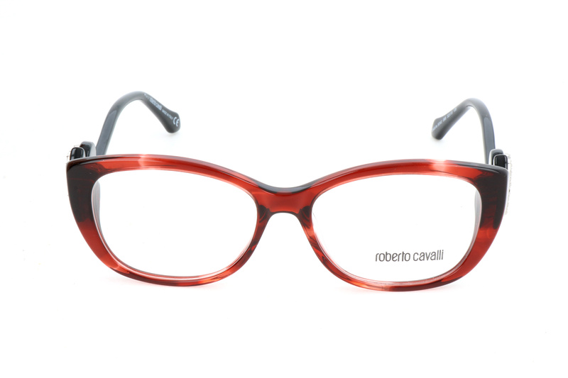 Okulary ROBERTO CAVALLI RC5040-068. Okulary korekcyjne, Kolor czerwony. Kobieta.