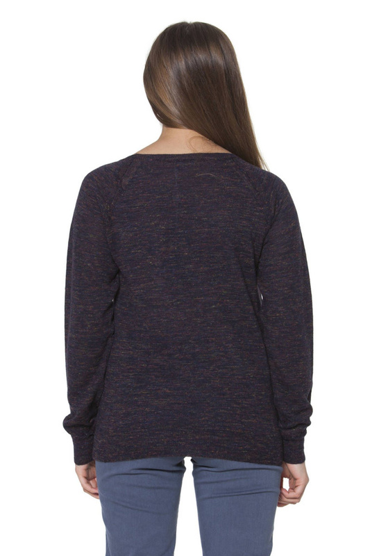 WIELOKOLOROWY SWETER FRED PERRY DAMSKI
