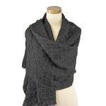 Szal Wełną Przeplatany