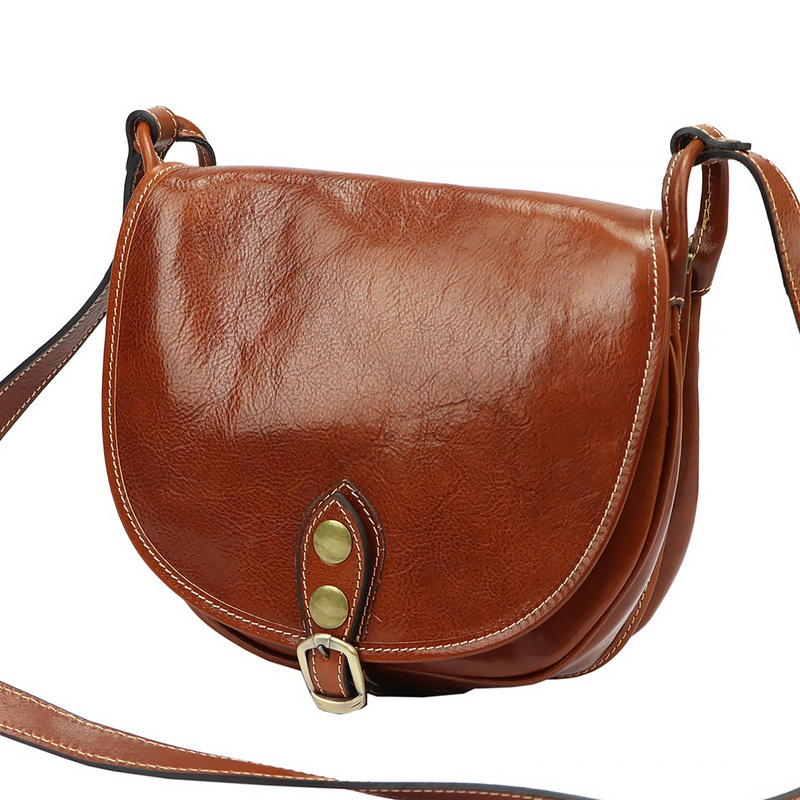 Florence damska listonoszka skóra naturalna torebka na ramię klapa magnes