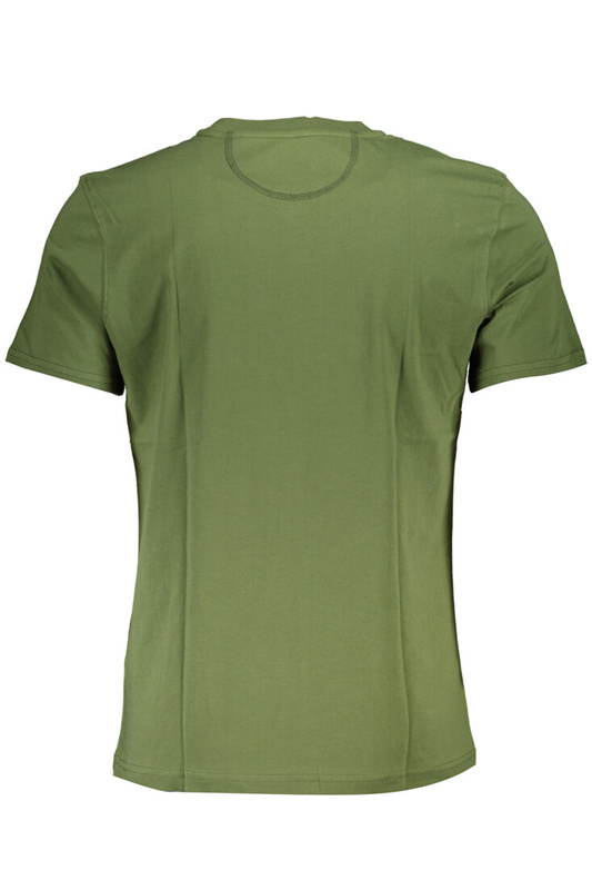 ZIELONY T-SHIRT MĘSKI Z KRÓTKIM RĘKAWEM LA MARTINA