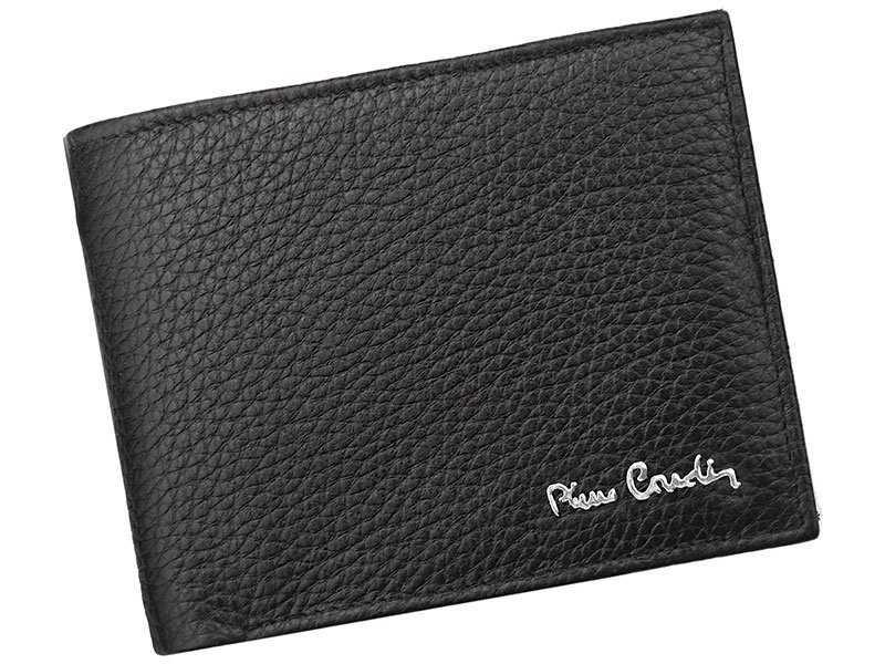 Rozbudowany Skórzany męski portfel Pierre Cardin