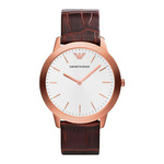 Zegarek ARMANI AR1743. Kwarcowy, Kolor biały. Mężczyzna.