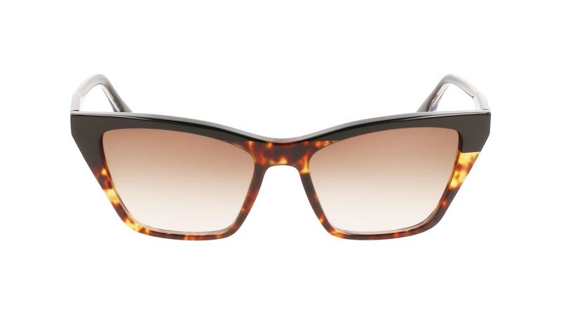 Okulary VICTORIA BECKHAM VB638S-005. Okulary przeciwsłoneczne, Kolor czarny brązowy. Kobieta.