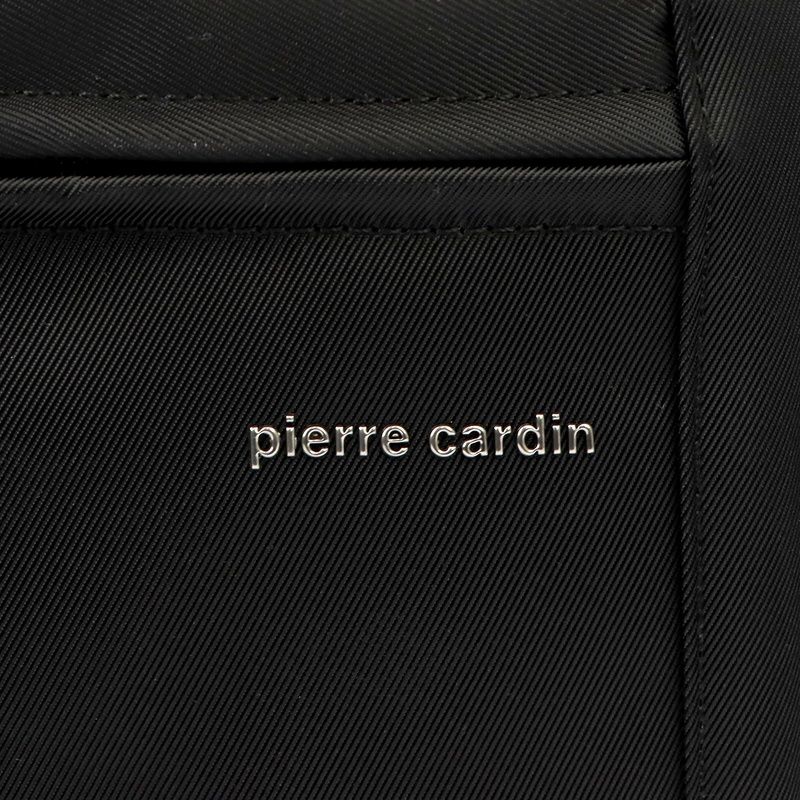 Saszetka męska na ramię z poliestru Pierre Cardin