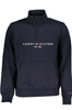 NIEBIESKA BLUZA MĘSKA BEZ ZAMKA TOMMY HILFIGER