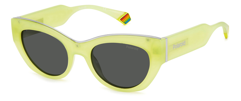 Okulary POLAROID PLD6199SX6DX. Okulary przeciwsłoneczne, Kolor zielony. Kobieta.
