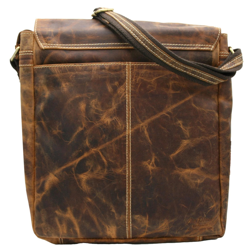 Saszetka męska z naturalnej skóry Peterson PTN 788-TMH