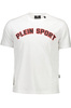 T-SHIRT MĘSKI Z KRÓTKIM RĘKAWEM PLEIN SPORT BIAŁY