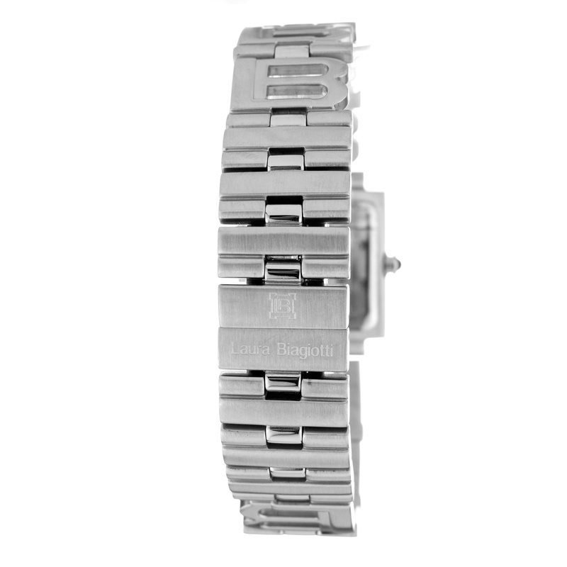 Zegarek LAURA BIAGIOTTI LB0009-PLATA. Kwarcowy, Kolor srebrny. Kobieta.