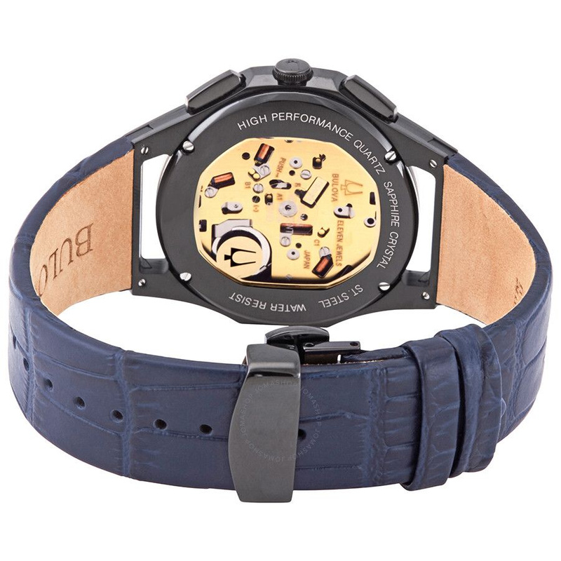 Zegarek BULOVA 98A232. Kwarcowy, Kolor czarny. Mężczyzna.