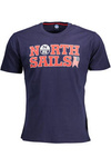 T-SHIRT MĘSKI Z KRÓTKIM RĘKAWEM NORTH SAILS NIEBIESKI