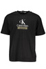 CALVIN KLEIN CZARNY T-SHIRT MĘSKI Z KRÓTKIM RĘKAWEM