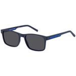 Okulary TOMMY HILFIGER TH-2089-S-FLL. Okulary przeciwsłoneczne, Kolor niebieski. Mężczyzna.
