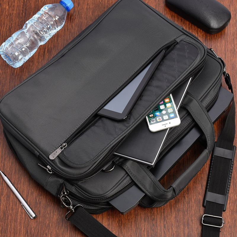 Porządna Torba męska duża kodura na laptop 17