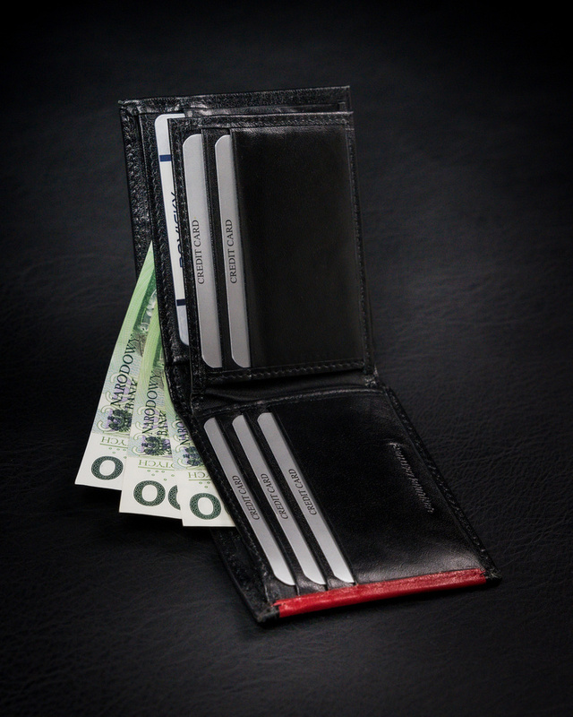Stylowy Skórzany męski portfel z etui od Rovicky