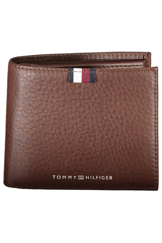 BRĄZOWY PORTFEL MĘSKI TOMMY HILFIGER