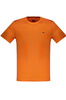 T-SHIRT MĘSKI Z KRÓTKIM RĘKAWEM HARMONT&BLAINE POMARAŃCZOWY