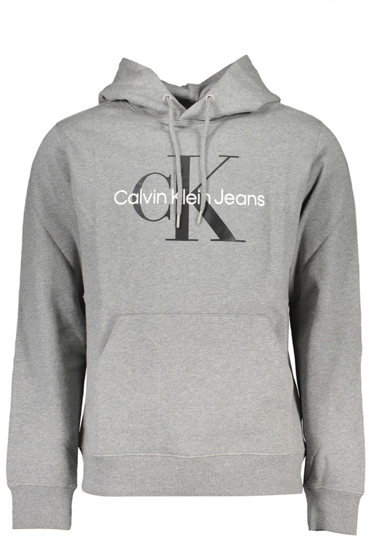 SZARY MĘSKA BLUZA BEZ ZAMKU CALVIN KLEIN
