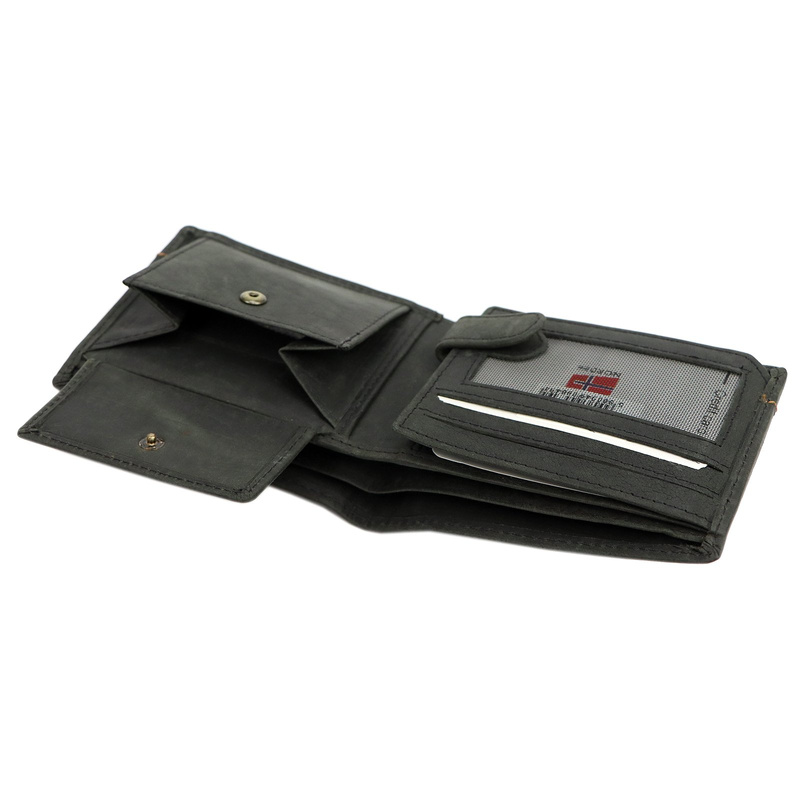 Skórzany męski portfel Nordee HJORT 035