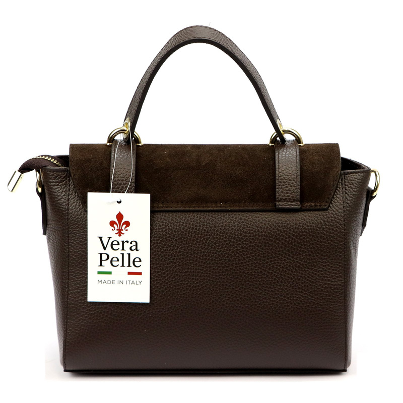 Luka klasyczna damska listonoszka ze skóry naturalnej torebka na ramię