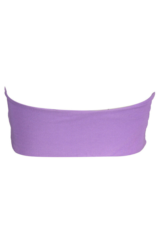 FIOLETOWY TOP DAMSKI