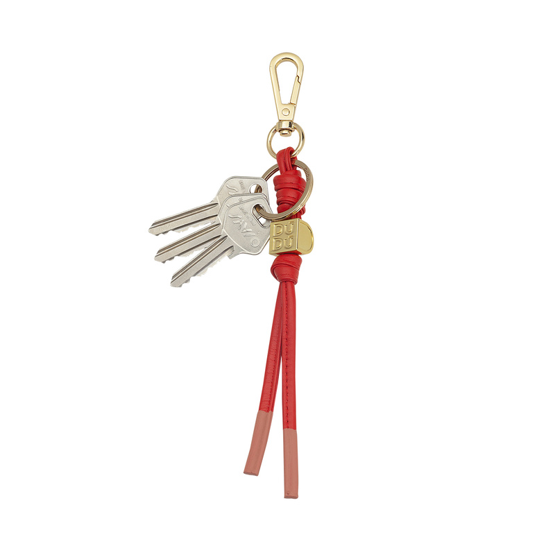 DUDU brelok do kluczy sznurek zawieszka skóra naturalna