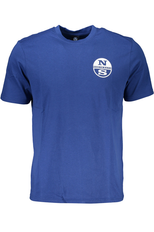 NIEBIESKI T-SHIRT MĘSKI Z KRÓTKIM RĘKAWEM NORTH SAILS