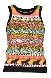 DAMSKI TANK TOP DESIGUAL ZIELONY